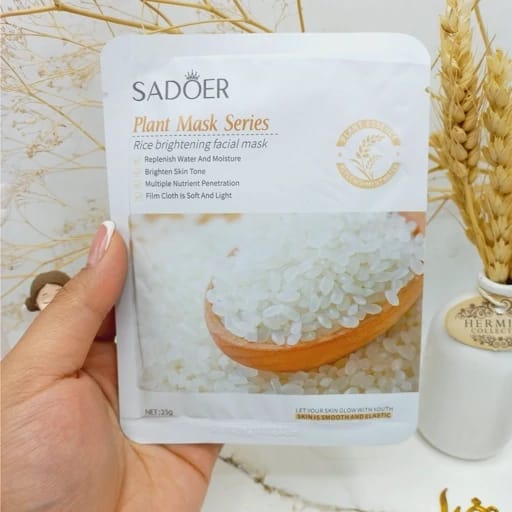 SADOER RICE BRIGHTENING FACIAL MASK